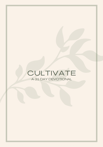 Cultivate 31-Day Devotional | English (Digital Download)
