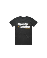 Load image into Gallery viewer, Stronger Together Coal T-Shirt
