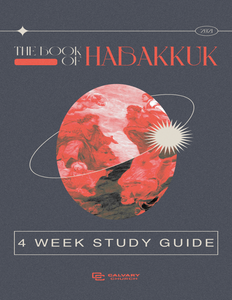 Book of Habakkuk: Study Guide (Digital Download)
